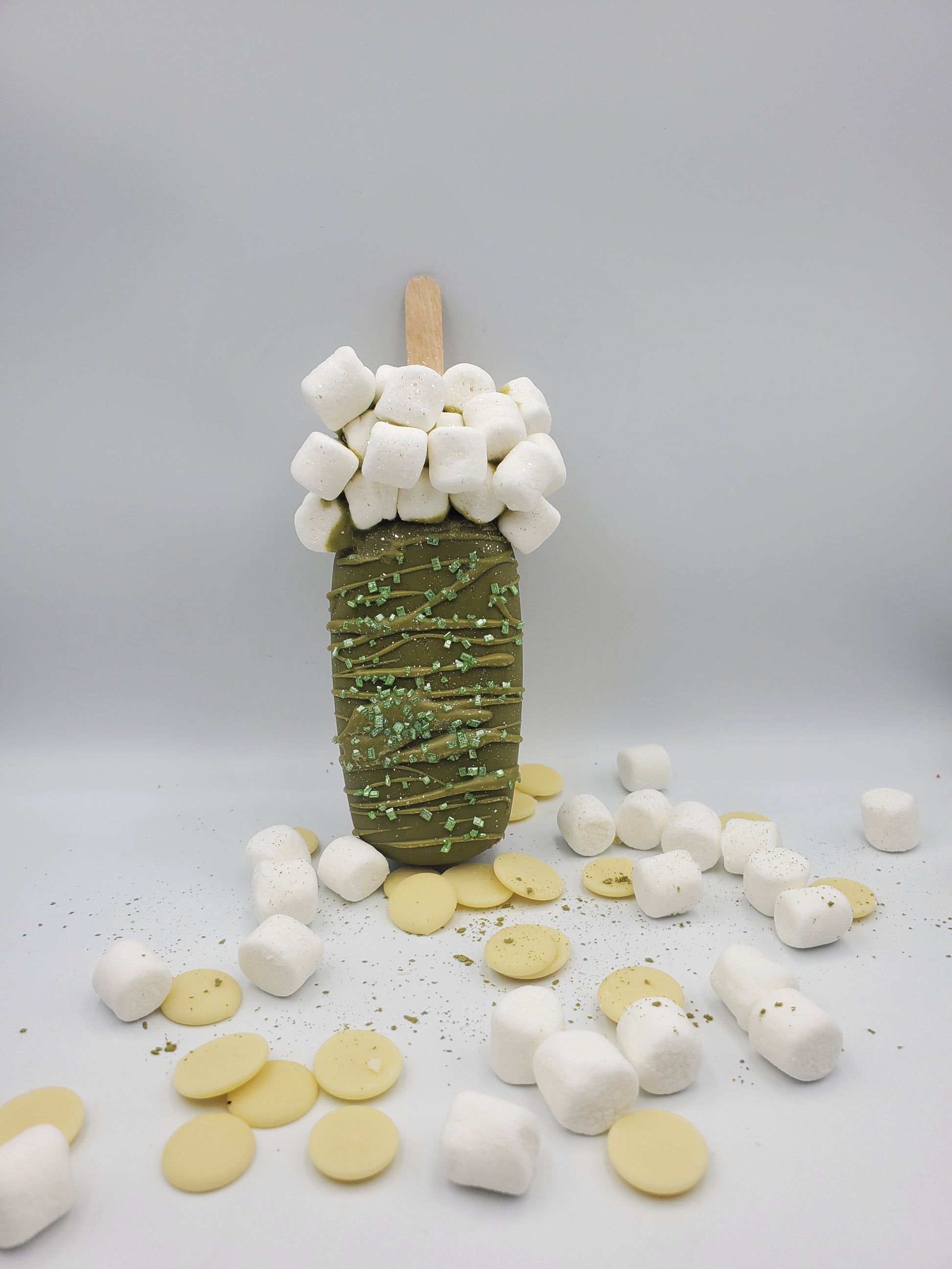 cacao bomb baton gout matcha