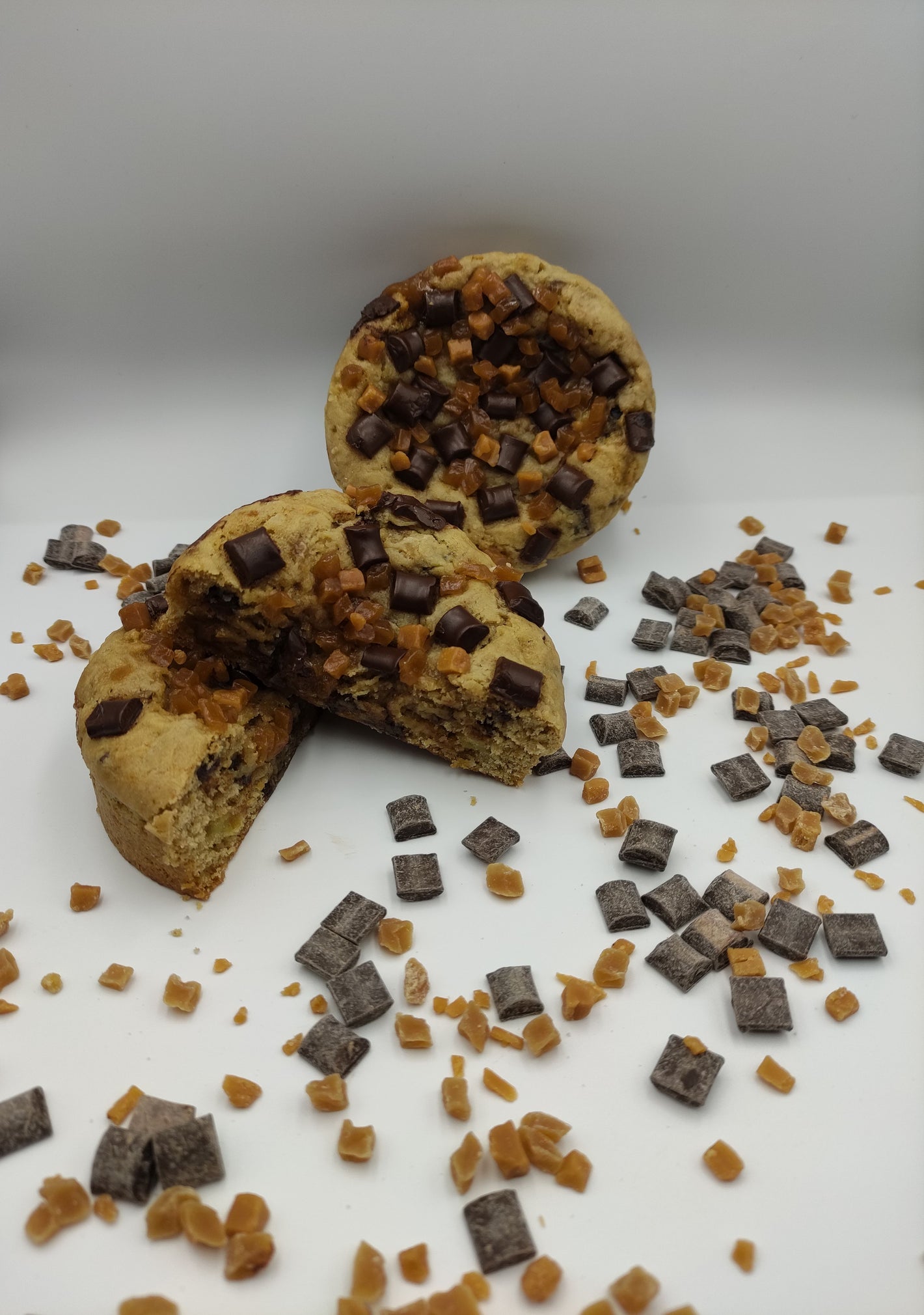 COOKIE gout BANANE CARAMEL