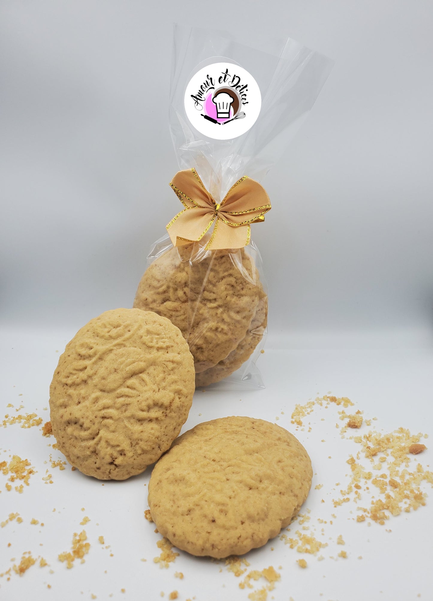 Biscuit gout vanille forme oiseau